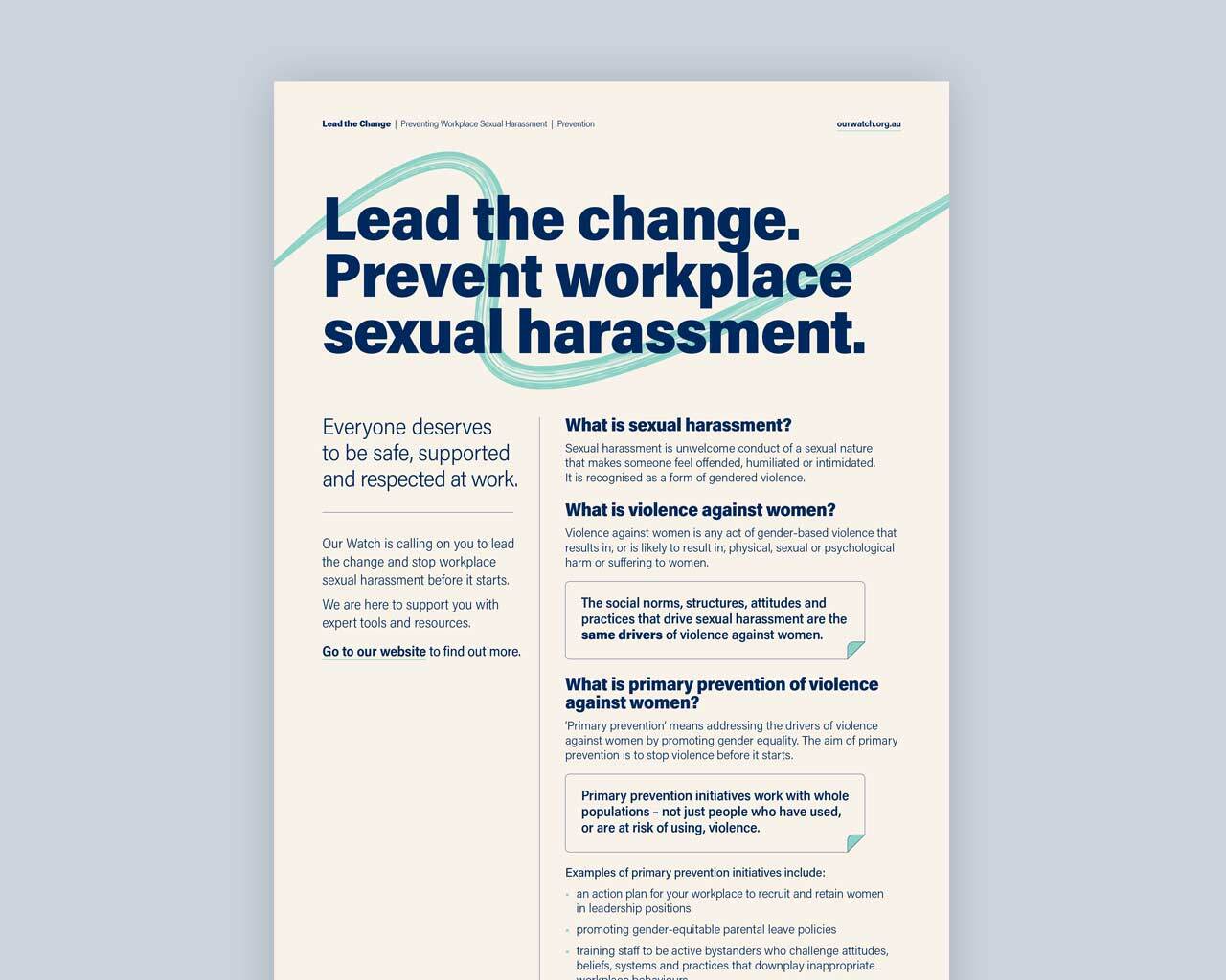 Stop Sexual Harassment At Work